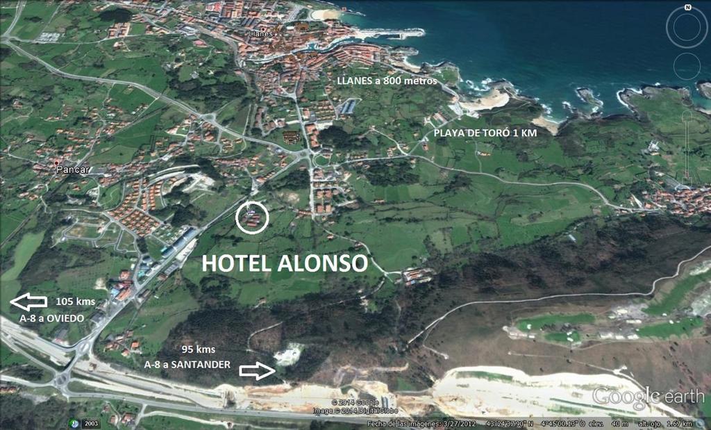 Hotel Alonso Llanes Esterno foto